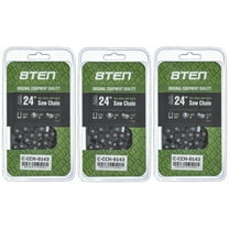 Full Chisel Skip Tooth Chainsaw Chain 24 inch .050 3/8 81DL for Echo 3 Pack 810-CCC2365H