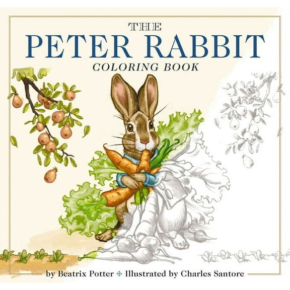 Classic Edition The Peter Rabbit Coloring Book: The Classic Edition Coloring Book, (Paperback)