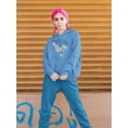 thumbnail image 2 of Rock Poster W Angel Girl  Hoodie Women -Image by Shutterstock, Female Small, 2 of 4