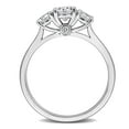 thumbnail image 6 of Created Forever Women's 1 3/4ct TW Lab Grown Diamond Sterling Silver 3-Stone Engagement Ring, 6 of 10