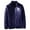 Navy, variant on Admvng Winter Jackets Men Casual Solid Plus Long Sleeved Stand Up Collar Jacket Winter Outdoor Coats, Size S-3XL