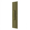 thumbnail image 2 of Deltana PPH55U5 Push Plate with Handle 3-1/2" x 15 " - Handle 5 1/2"; Antique Brass Finish, 2 of 3