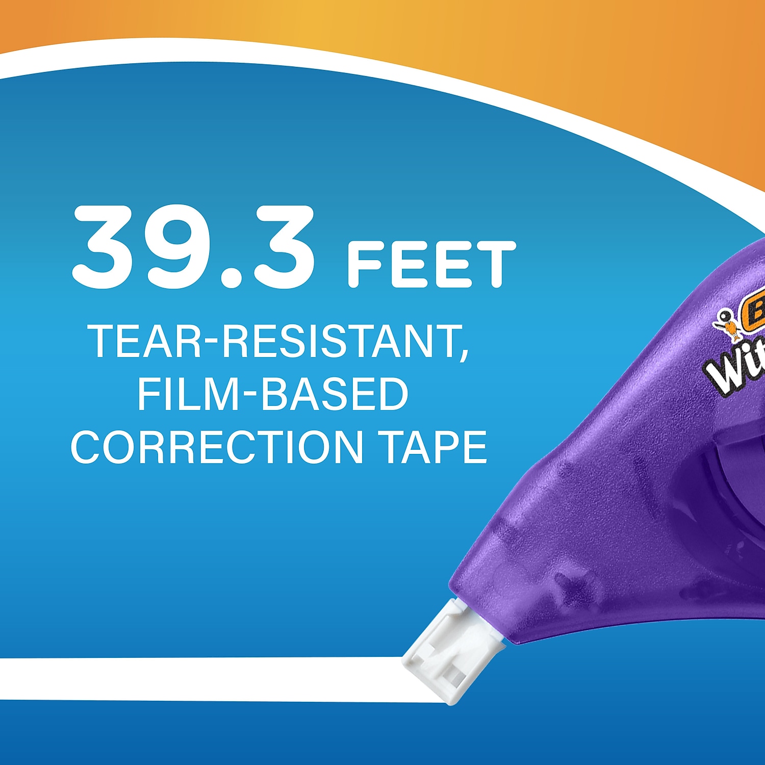 BIC Wite-Out EZ Correct Correction Tape White Pack of 6 (BICWOTAPP11-6)