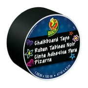 Duck Brand 1.88 in. x 5 yd. Black Colored Acrylic Chalkboard Tape