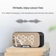 thumbnail image 2 of Digital Mirror Surface Alarm Clock With Bt Speaker Fm Radio Temperature Display Dual Alarms, 2 of 4