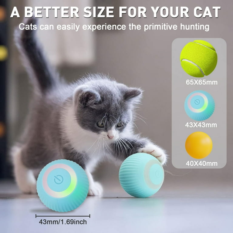 Electric Cat Ball Toys Interactive