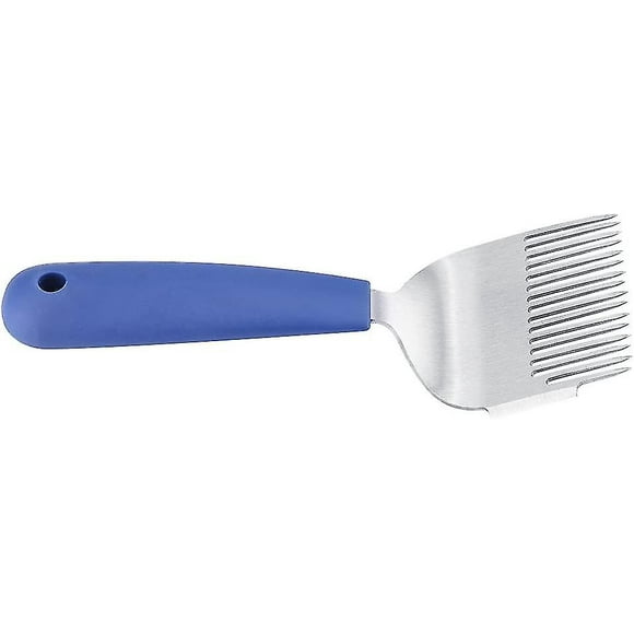 Bee Disintegrating Fork, Straight Needles Stainless Steel Plastic Handle Bee Honey Rake Shovel Rake Beekeeping Hive Supplies