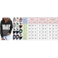 thumbnail image 4 of Sudaderas con cremallera Gibobby para mujer Sudadera con capucha estampada a rayas Blusa informal de Manga larga con cordón Negro M, 4 of 5