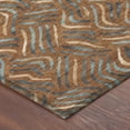 thumbnail image 3 of Addison Rugs Chantille Indoor/Outdoor Transitional Abstract Paprika Machine Washable Runner Rug, 2'3" x 7'6", 3 of 8
