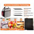 thumbnail image 2 of Lunch Box for Men - Reusable Lunch Bag Men Adult Women- Insulated Small LunchBox, 2 of 6
