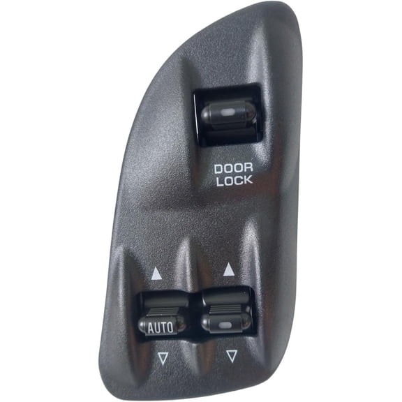 SWITCHDOCTOR Window Master Switch & Bezel Set for 1998-2002 Dodge Ram 1500 2500 3500 & 1997 Dakota (Regular Cab, Single Cab, Club Cab, 56021912AB, 2 Door, Power, Control, Button)