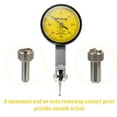 thumbnail image 3 of Graflsoa High-Precision Shockproof Lever Dial Indicator with Magnetic Base, 0.01mm Accuracy, 0-0.8mm Range, Red & Silver Metal Construction, Easy to Use & Maintain, 3 of 6