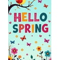thumbnail image 4 of Spring Themed Banner Bright Floral Design Colorful Butterfly Backdrop Perfect for Garden Party Wedding Decorations Photography Backdrop Spring Festival Vibrant Banner, 4 of 4