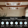 thumbnail image 4 of HKMGT LED Recessed Light Mounting Plates 2 to 6.3 Inch, Galvanized Steel for New Construction & Remodeling (24-Pack), 4 of 8