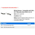 thumbnail image 2 of Wiring Harness - Compatible with 2006 - 2011 Mercedes-Benz R350 3.5L V6 2007 2008 2009 2010, 2 of 2