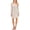 Champagne, variant on CECE Womens Beige Sequined Cold Shoulder Pullover Lined Bow Detail Long Sleeve Asymmetrical Neckline Above The Knee Evening Shift Dress XL