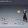 thumbnail image 5 of Tonsenarttoys Dragon Ball Z SHF Super Saiyan SSJ SSJ2 troncos Majin Buu chico Buutenks accesorios personalizados modelo de figuras de acción Juguetes, 5 of 5