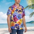 thumbnail image 5 of Balery Men'S Summer Hawaiian Shirts Short-Sleeve Design Name Printed Casual Shirts - Size Name, 5 of 9