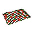thumbnail image 2 of Striped Strawberry Indoor Doormat Non-Slip Front Door Mats Washable Mats For Entryway, Floor Inside Back Door Porch Outdoor Indoor 16x24in, 2 of 5
