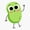 1pcs, variant on Cute Lima Bean Er, Phone Decal Water Bottle Stickers Car Decals, Funny Birthday Gift