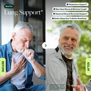 resbiotic resB Lung Support Probiotic Supplement for Respiratory and Gut Health, 60 Capsules