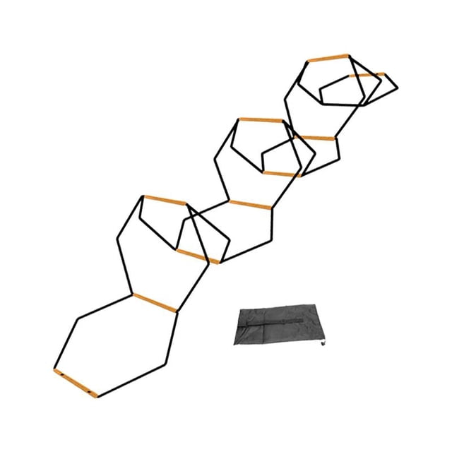 jinwen Agility Ladder Jumping Obstacles Coordination Stairs Agility Training Ladder 10 Grids