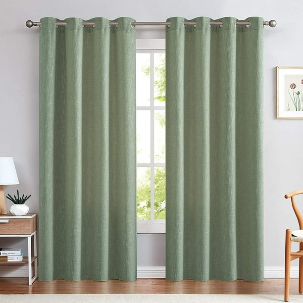 Sage Green Linen Window Curtains For, Sage Green Curtains Living Room