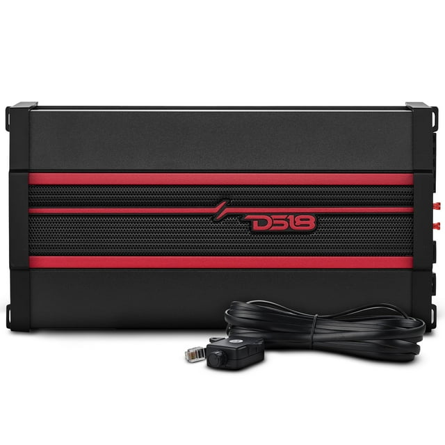 Amplificador digital DS18 CANDY-X5B de 5 canales y 2000 W