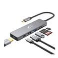 thumbnail image 2 of Hub Adaptador Elegate Wi163 6 en 1 con Salida USB Tipo C 3.0, 2 of 8