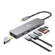 thumbnail image 2 of Hub Adaptador Elegate Wi163 6 en 1 con Salida USB Tipo C 3.0, 2 of 8