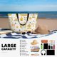 thumbnail image 5 of Fotbe Farm Bee Cute Honey Bolsa de Viaje para Playa - Resistente al Agua, Bolsa Tote de Gran Capacidad y Ligera con 7 Bolsillos para Mujeres y Hombres, 5 of 7
