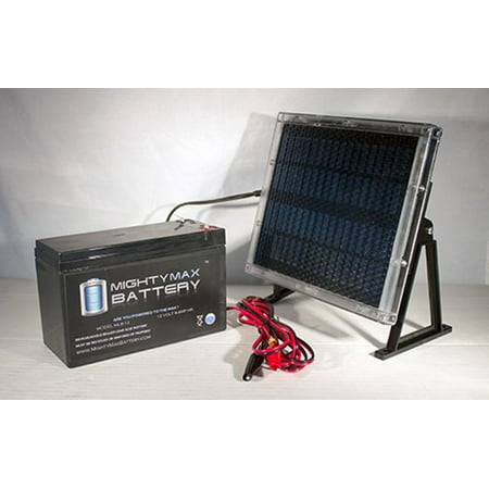 12V 8AH Replaces Geek Squad Best Buy GS-700U + 12V Solar (Best Performing Solar Panels)