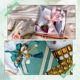 thumbnail image 6 of 5Pcs Heart Locket Pendant Keychain Vintage Carved Flower Pattern Heart Key Rings Brass Photo Locket Keychain 1set, 6 of 9