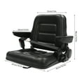 thumbnail image 5 of Durable Garden Tractor Seat with Adjustable Features, High-Resilience Sponge, Safety Belt, and Easy Installation for Driver Comfort, 5 of 5