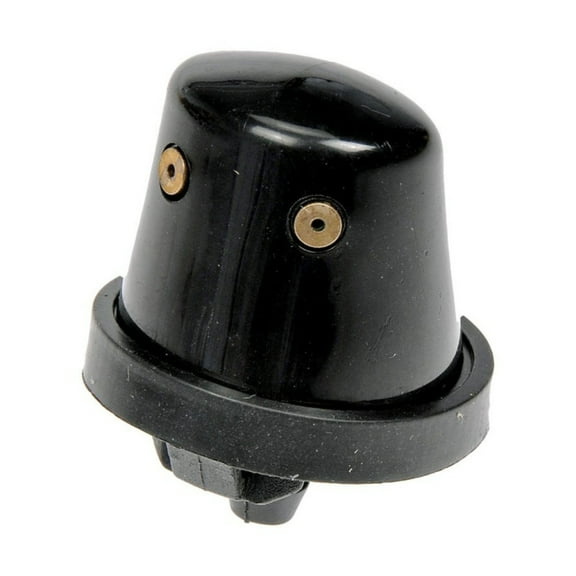 KarParts360 For Nissan Xterra 2000-2015 Windshield Washer Nozzle | Made Of Plastic | Black | Snap In Attachment Type | 0.23 Inches Hose Port Diameter | Replacement For 289700W000