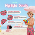 thumbnail image 3 of Zando 2 Pack Boys Swim Trunks with Compression Liner Beach Shorts UPF 50+ Quick Dry Stretch Swimwear 4-12, 3 of 7