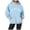 Light Blue, variant on Los Angeles Graphic Vintage Oversized Hoodies Women Long Sleeve 2026 Fall Casual Daily Sweatshirts Pullover Tops