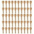 2024 Newest 50 Pieces Small Wooden Spoons Mini Nature Spoons Wood ...