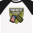 thumbnail image 4 of Inktastic Proud Military Daughter Soldier Hero Girls Toddler T-Shirt, 4 of 5