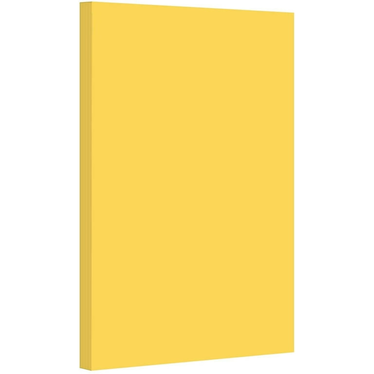 Canary - Pastel Color Paper 20lb. Size 8.5 X 14 Legal/Menu Size - 500 Per  Pack