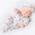 thumbnail image 2 of Simulation Rebirth Dolls Toy Easy to Embrace Washable Lightweight Doll for Children Kids Accompany, 2 of 3