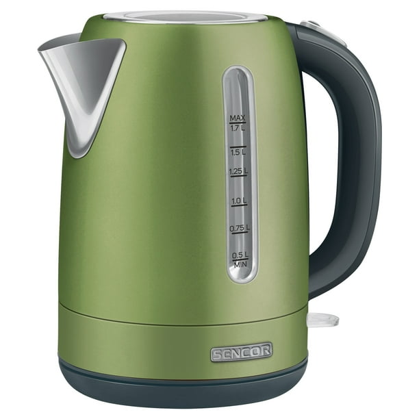 Sencor SWK1770GG Stainless Electric Kettle, 1.7L, Light Green Walmart
