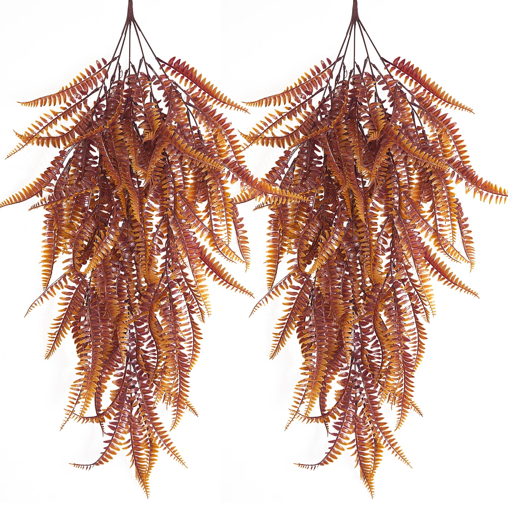 Huryfox 2 Pack Fall Decorations Artificial Vines Garlands Autumn Plants