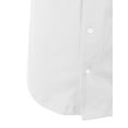 thumbnail image 5 of Ma Croix Men's Baseball Solid Plain Button Down Jersey Active Sportswear, 5 of 6