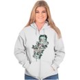thumbnail image 5 of Betty Boop Spoil Me Rotten Tattoo Zip Hoodie Sweatshirt Women Brisco Brands M, 5 of 6