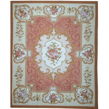 Aubusson Area - Pasargad Aubusson Hand-Woven New Zealand Wool Area Rug