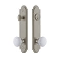 thumbnail image 5 of Grandeur Arc Tall Plate Single Cylinder One Piece Knobset with Hyde Park Knob, 5 of 6
