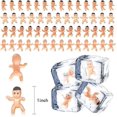 thumbnail image 4 of 180 Piezas Mini Bebés de Plástico Muñeca Bebé de 1 Pulgada para Favores de Fiesta de Baby Shower, Juego de Cubitos de Hielo, Decoraciones de Fiesta, Baño de Bebé y Manualidades, 4 of 5