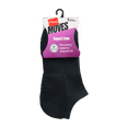 thumbnail image 2 of Hanes Womens No-Show Socks, 3 Pairs, Moves Impact Zone Cushioned Athletic Socks for Women, 2 of 9