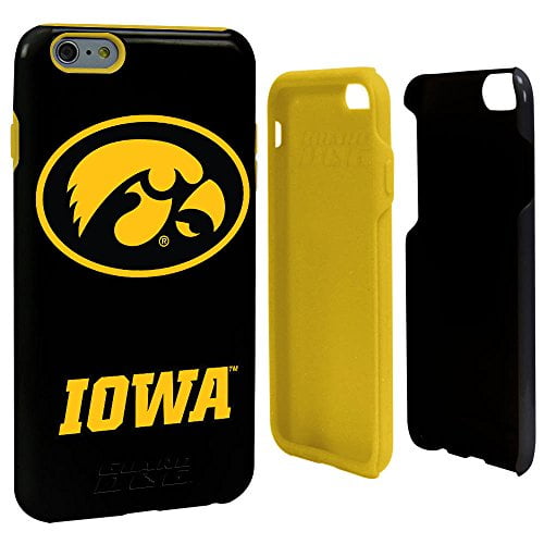 Black and Gold Iowa Hawkeyes Baby Wipes Case 